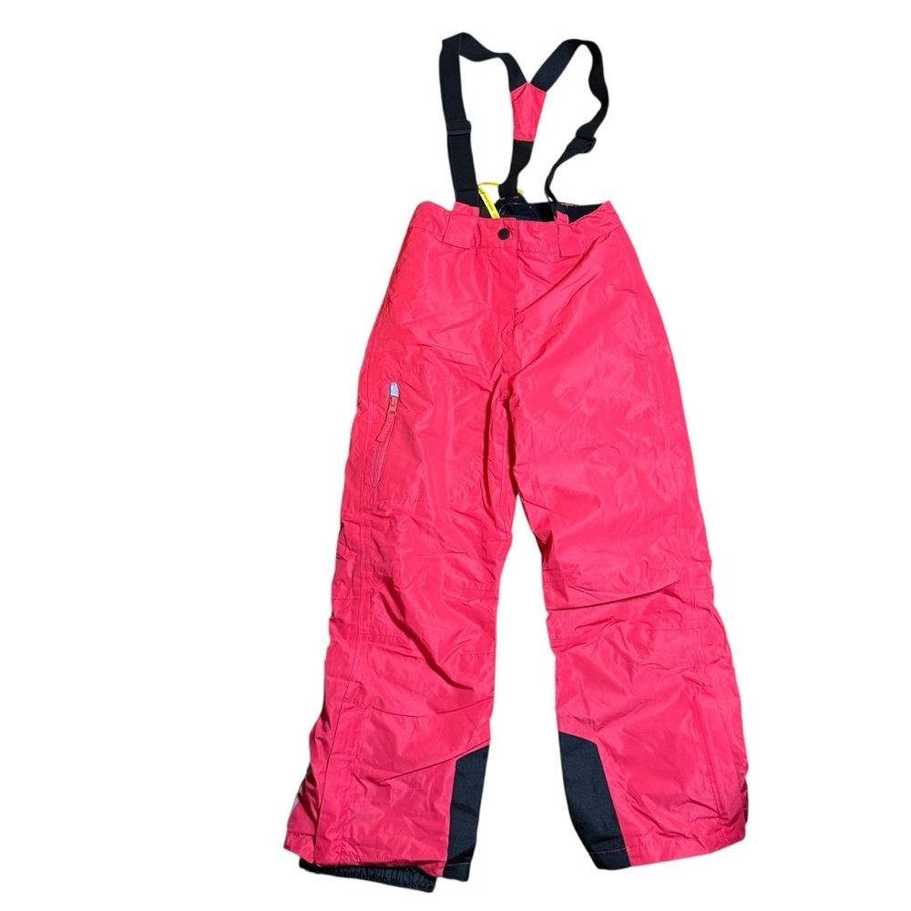 NWT CRIVIT Kids Pink Snow Bib Pants Waterproof Winter Ski 8–10Y